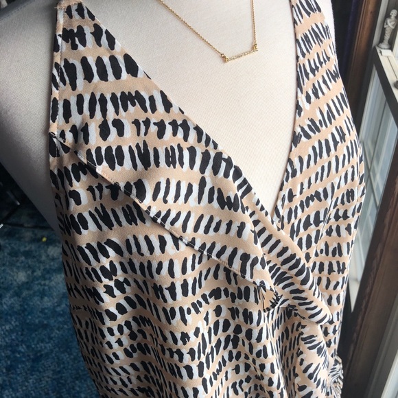 Tops - Ruffle Front Racerback Top!